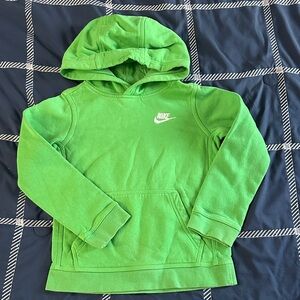 Nike Kids Bright Green Hoodie